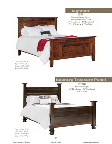 Amish Heirlooms Furniture Schrock's 家具目录 第 17 页