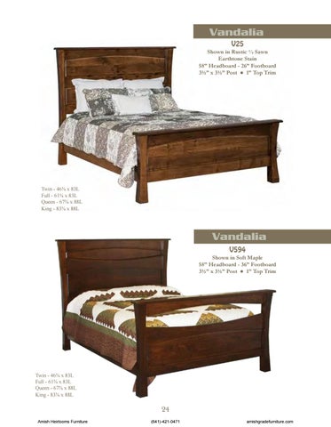 Amish Heirlooms Furniture Schrock's 家具目录 第 24 页