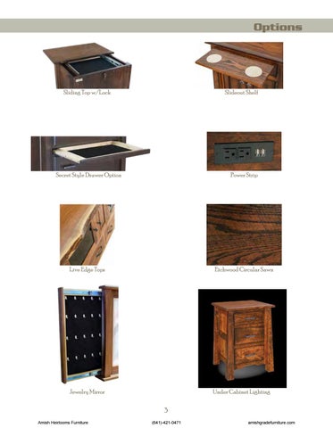 Amish Heirlooms Furniture Schrock's 家具目录 第 3 页