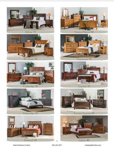 Amish Heirlooms Furniture Schrock's 家具目录 第 4 页