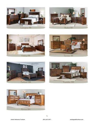 Amish Heirlooms Furniture Schrock's 家具目录 第 5 页