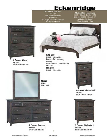 Amish Heirlooms Furniture Schrock's 家具目录 第 6 页