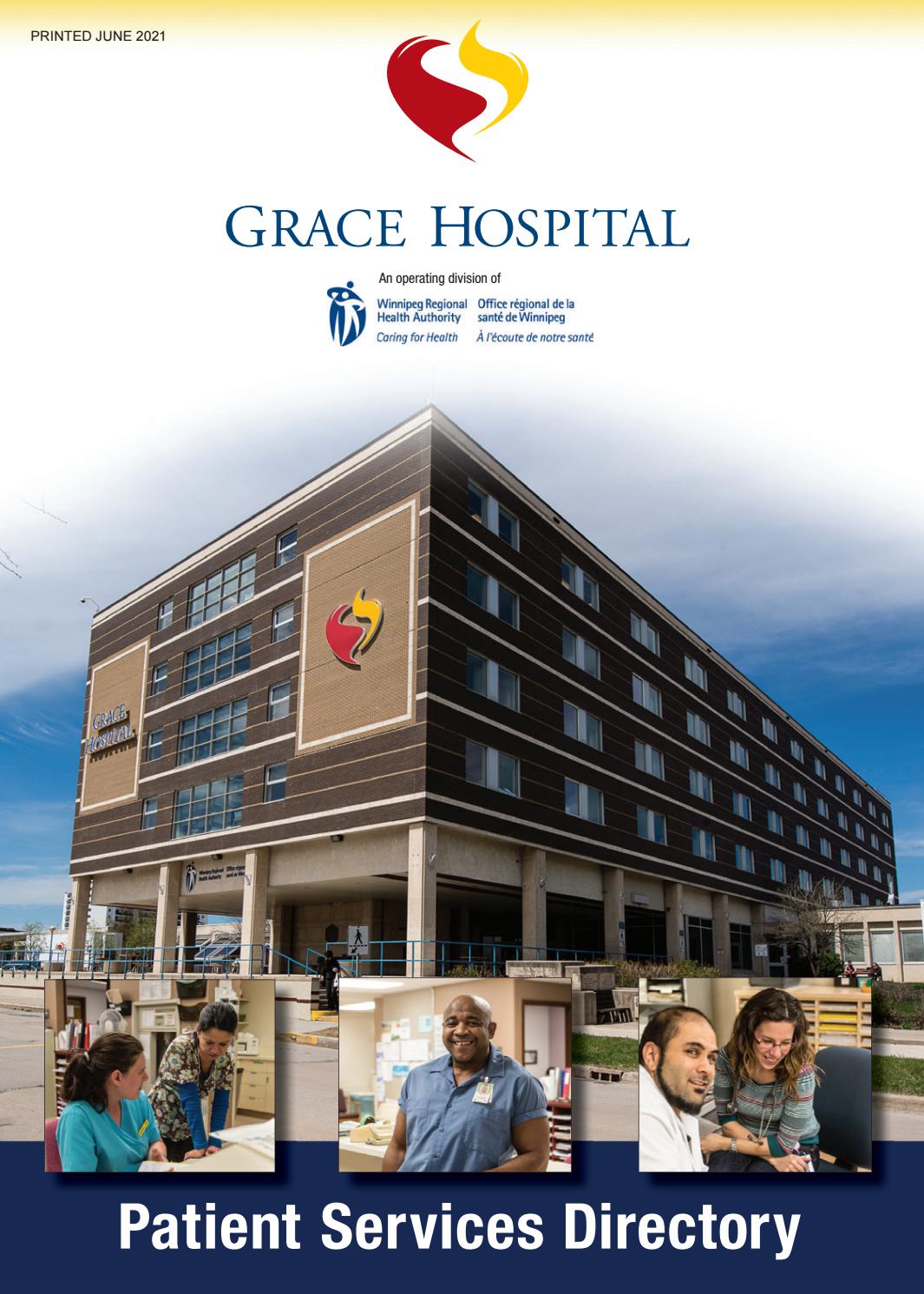Grace Hospital Patient Services Directory Winnipeg, MB by Willow