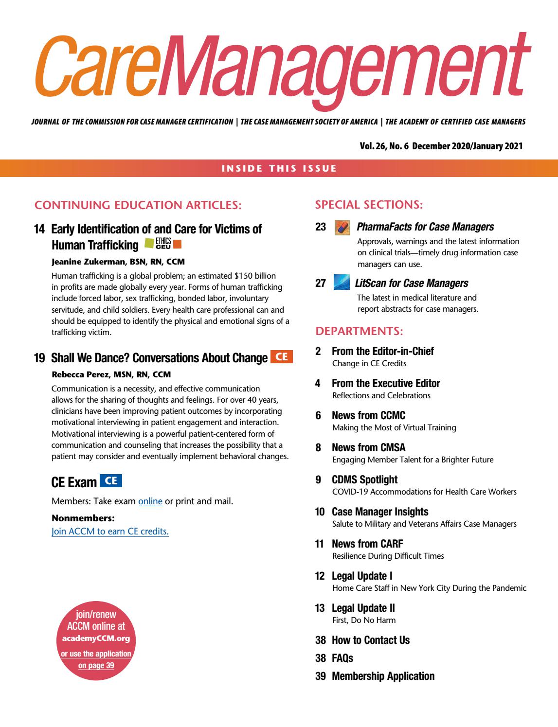 CareManagement December 2020/January 2021 by CareManagement - Issuu