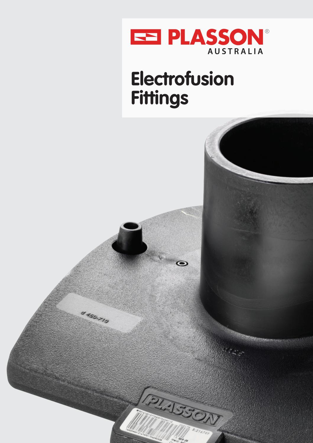 PLASSON Electrofusion Fittings Catalogue by PLASSON Australia Issuu