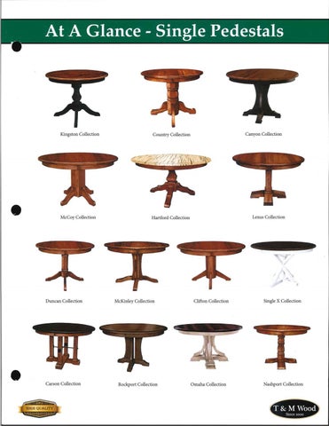 E & G Amish Furniture 家具目录 · T&M 实木 2021 QUICKSHIP - E&G Amish 家具 . 第 15 页