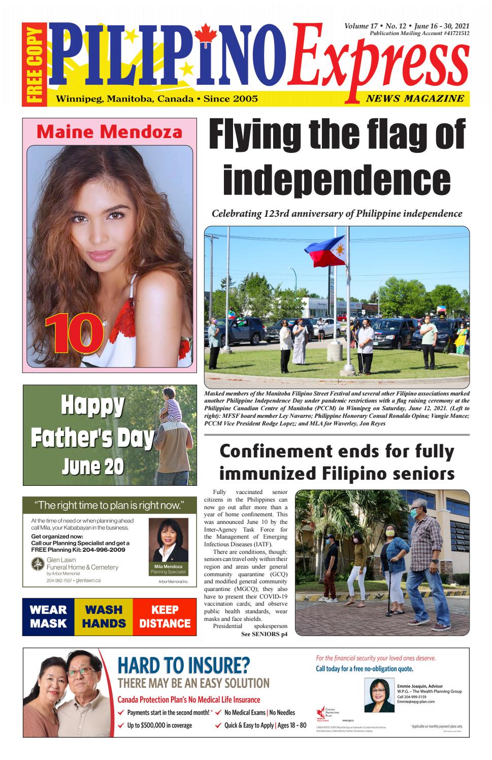 Pilipino Express Jun 16 2021 By Pilipino Express News Magazine Issuu