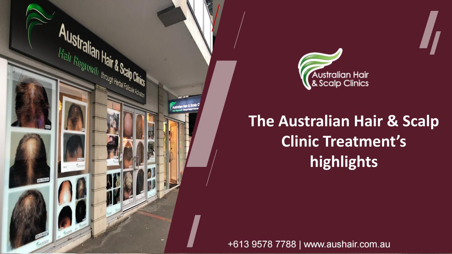 At Australian Hair & Scalp Clinic, Chadstone, Victoria, we offer a free