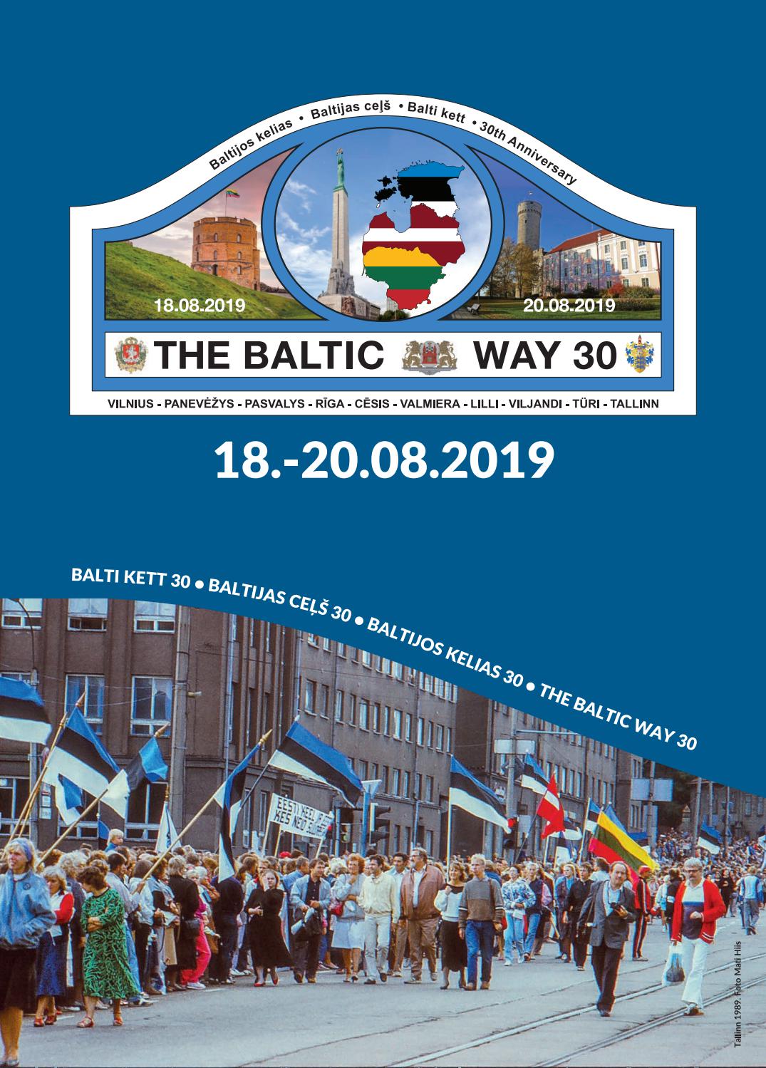 The Baltic Way 30 • 2019 participants by EVKL Issuu