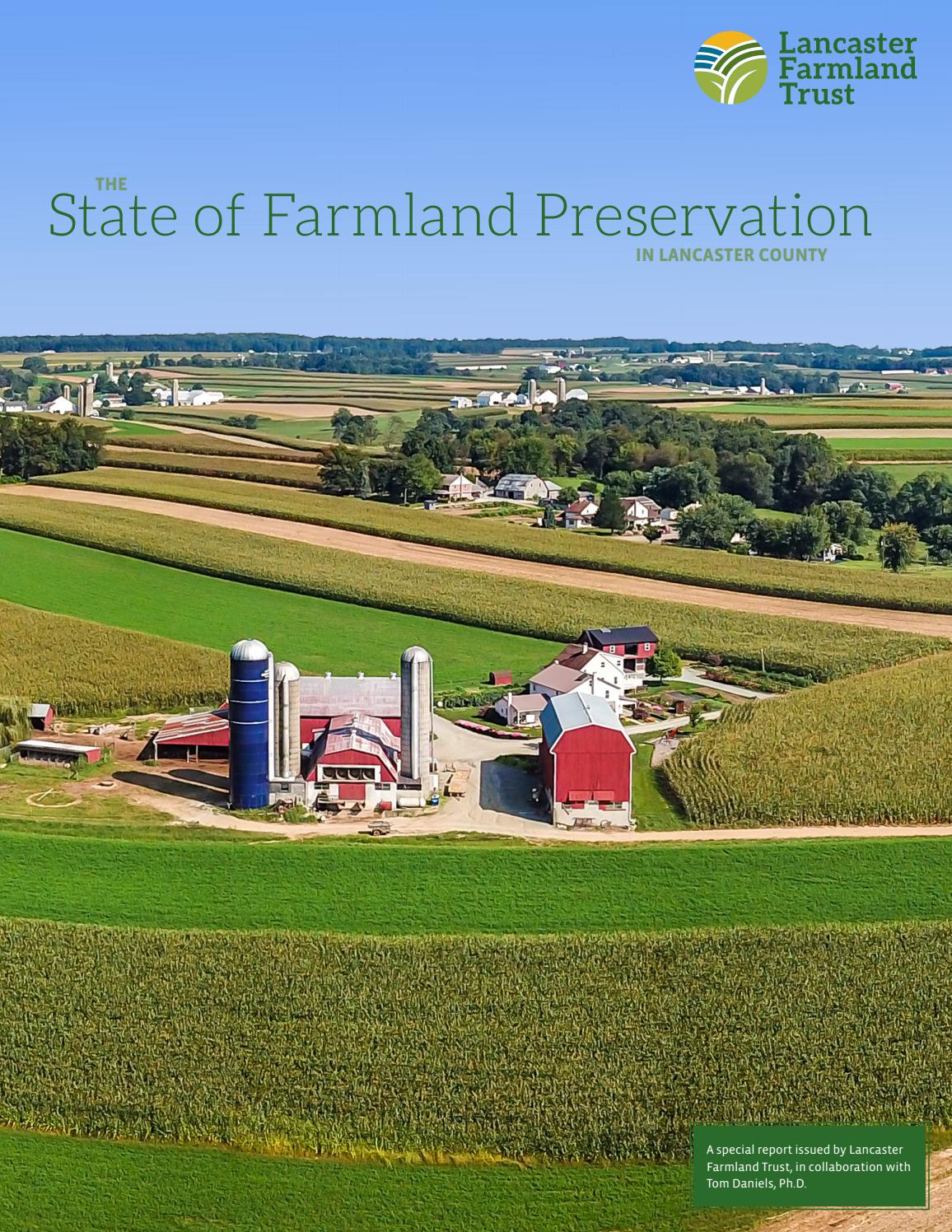 The State of Farmland Preservation in Lancaster County, Full Report by