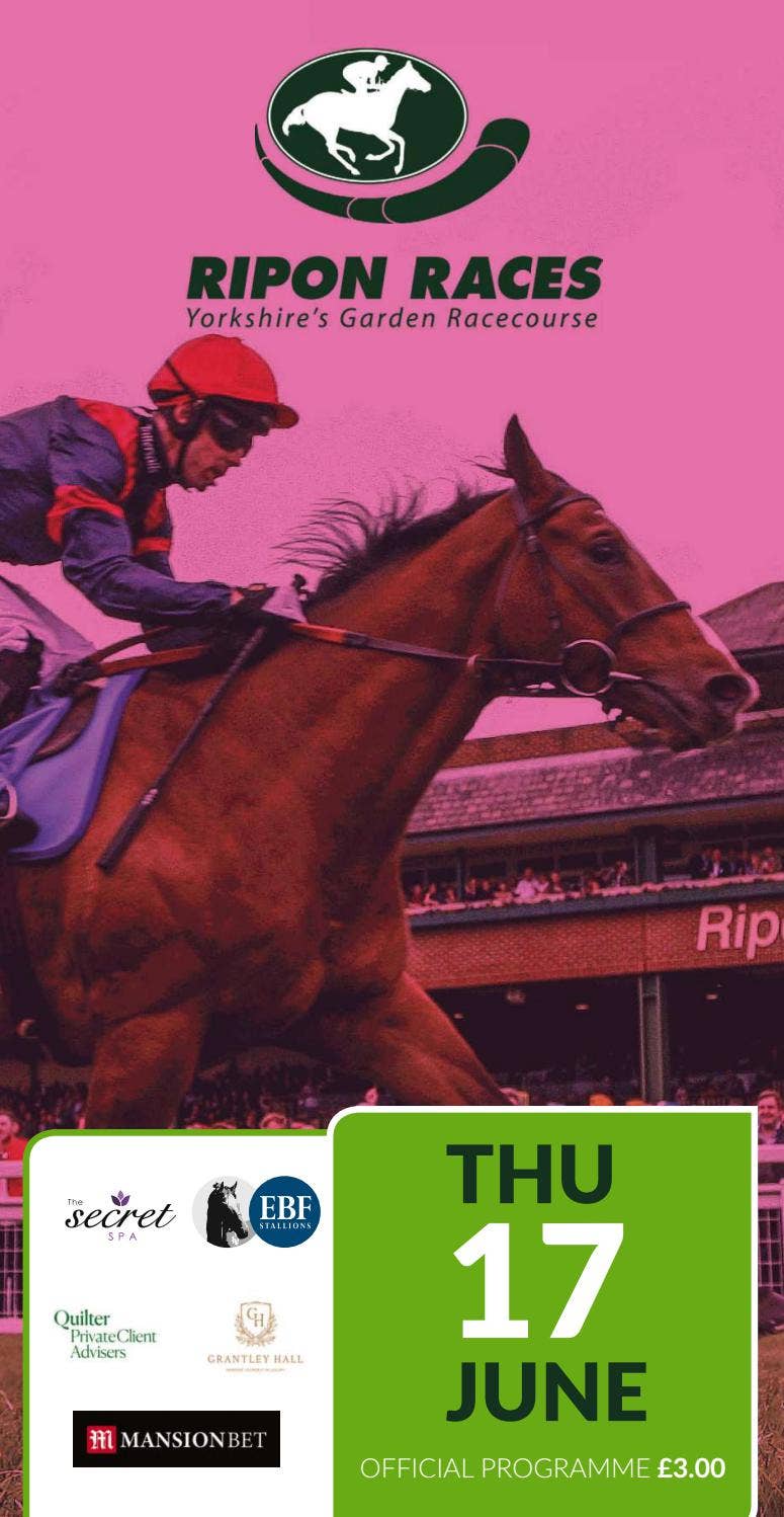 Ripon Races Ticket Map Ripon Racecard - Thursday 17th June by Weatherbys - Issuu