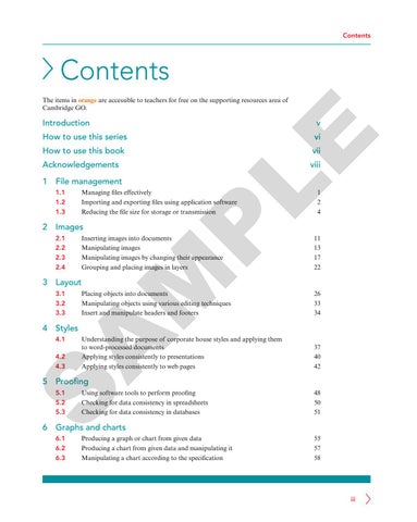 Cambridge IGCSE ICT Practical Skills Workbook Sample by Cambridge ...