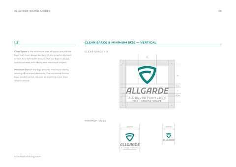 ALLGARDE Brand 指南 第 9 页