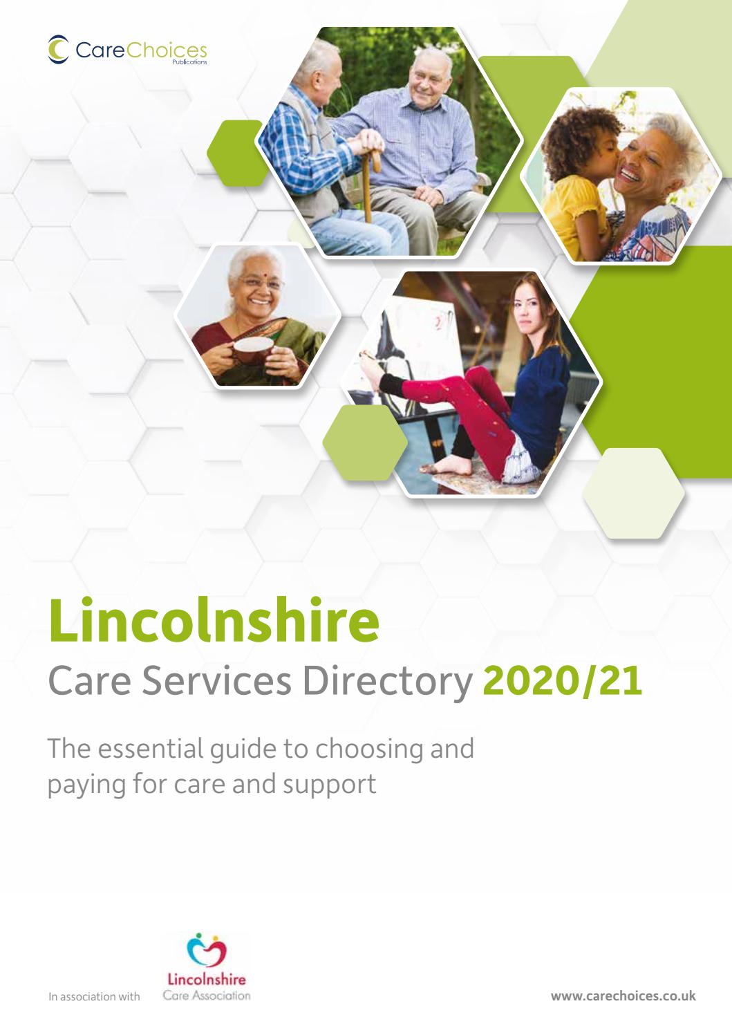 Lincolnshire Care Services Directory 2020 21 By Care Choices Ltd Issuu