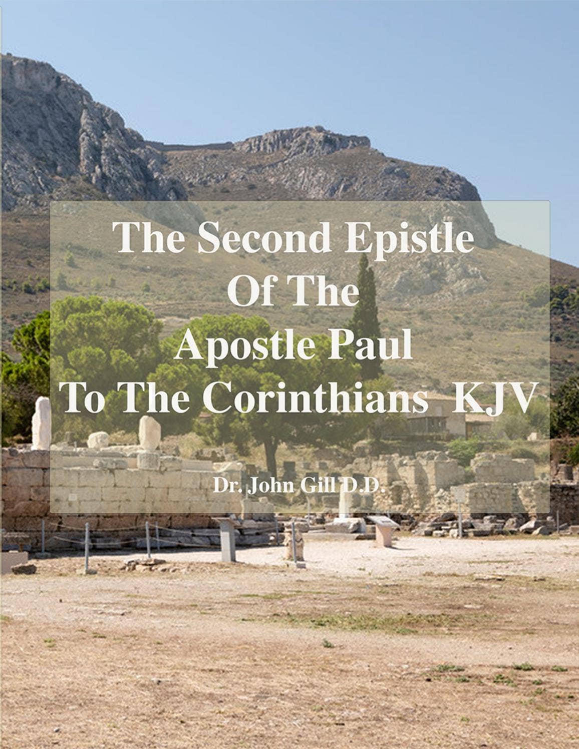 The Second Epistle Od The Apostle Paul To The Corinthians by David ...