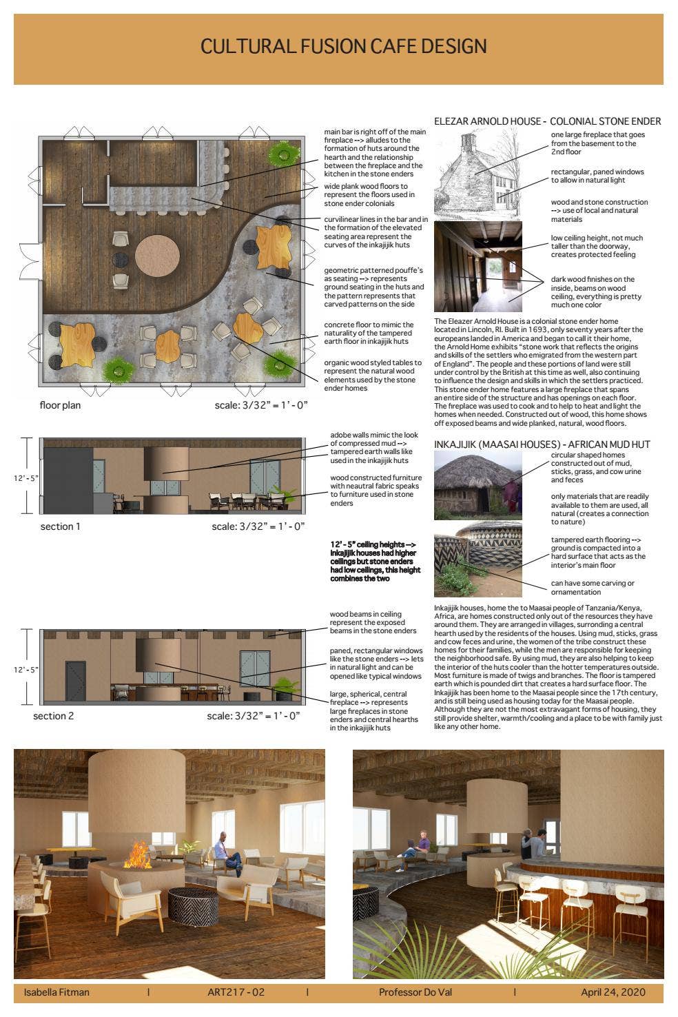 FUSION CAFE: Architectural History Design Boards SP2020 by ...