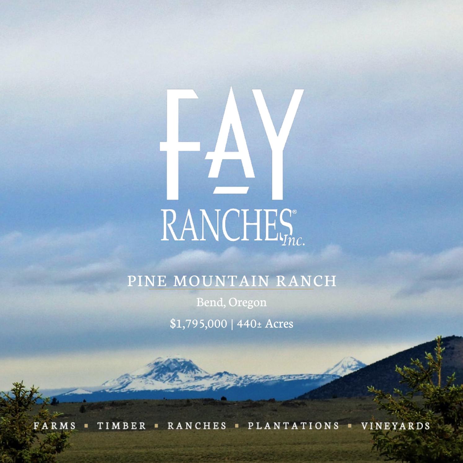Pine Mountain Ranch Fay Ranches by Fay Ranches Issuu