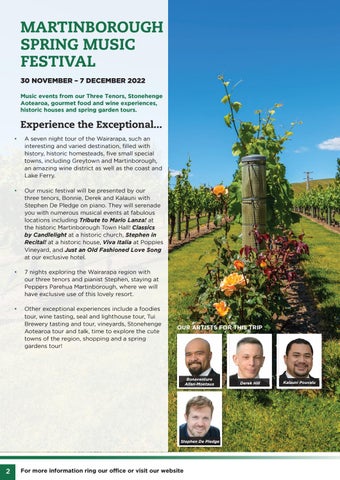 martinborough operatunity