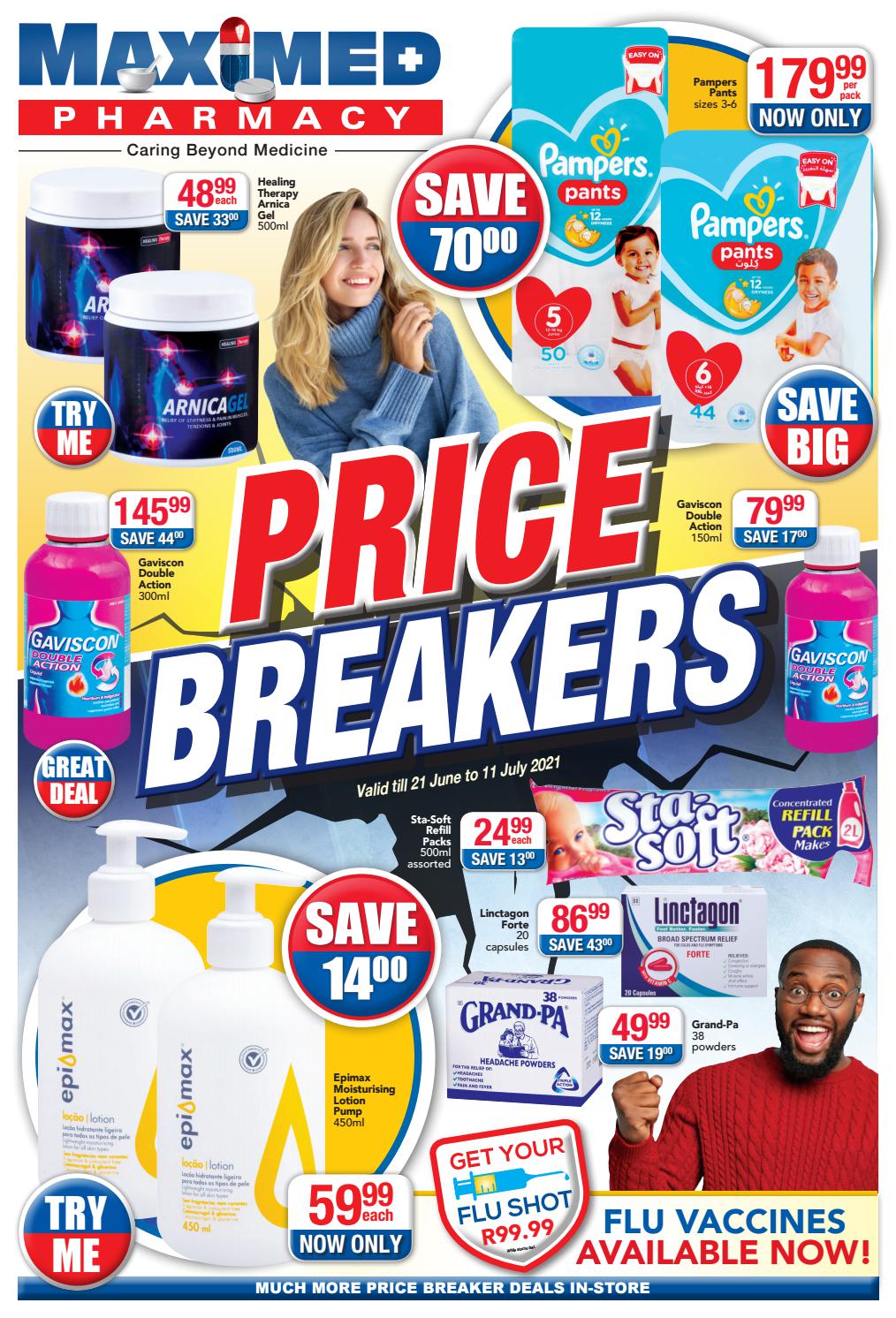 Our Price Breakers promotion is Now On! by Maximed Pharmacy Issuu