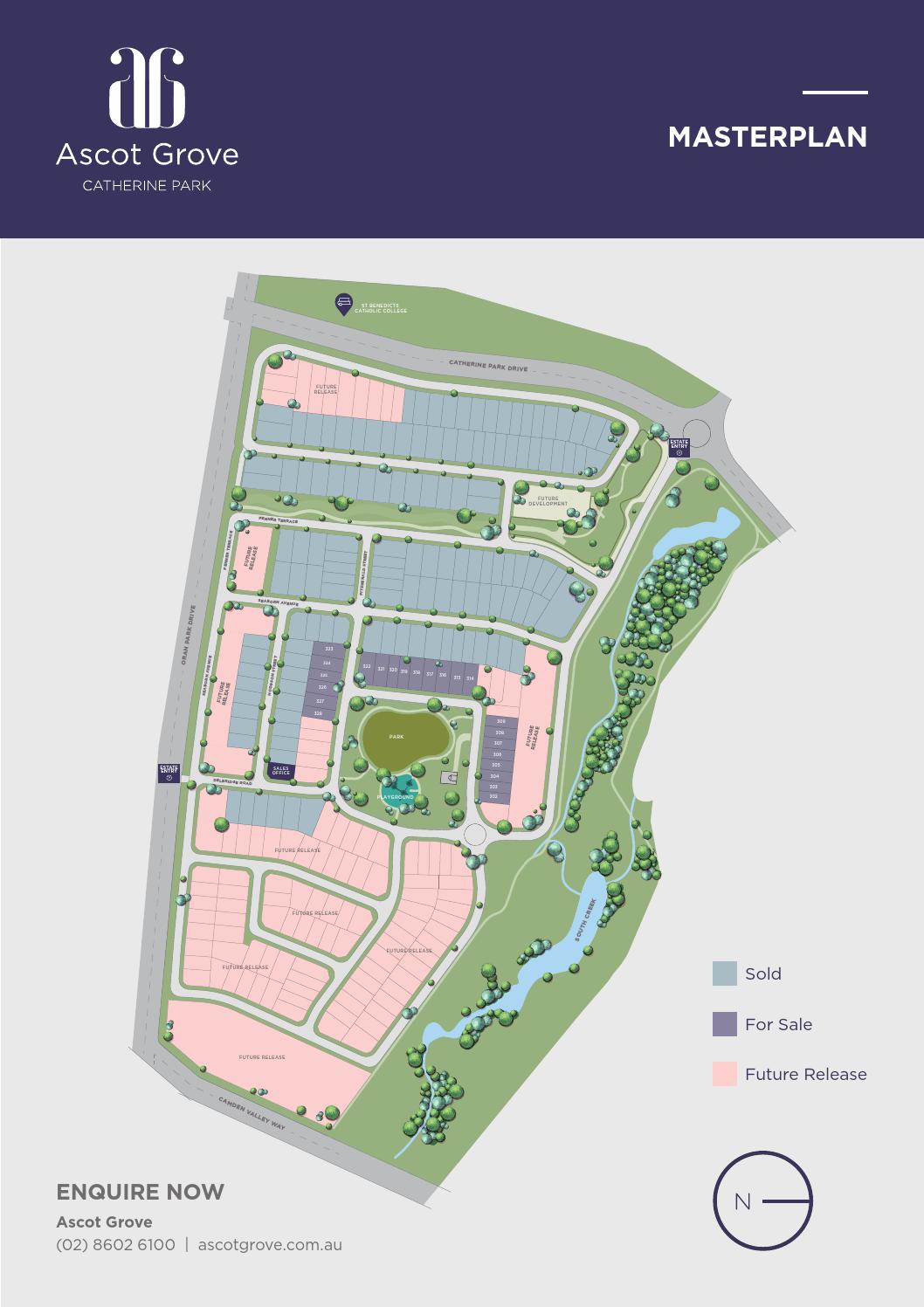 Edgewater Homes Ascot Grove Masterplan by Henley Issuu