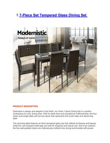 Buy Small and Large 餐桌 and Chairs Set From EasyMart 第 2 页
