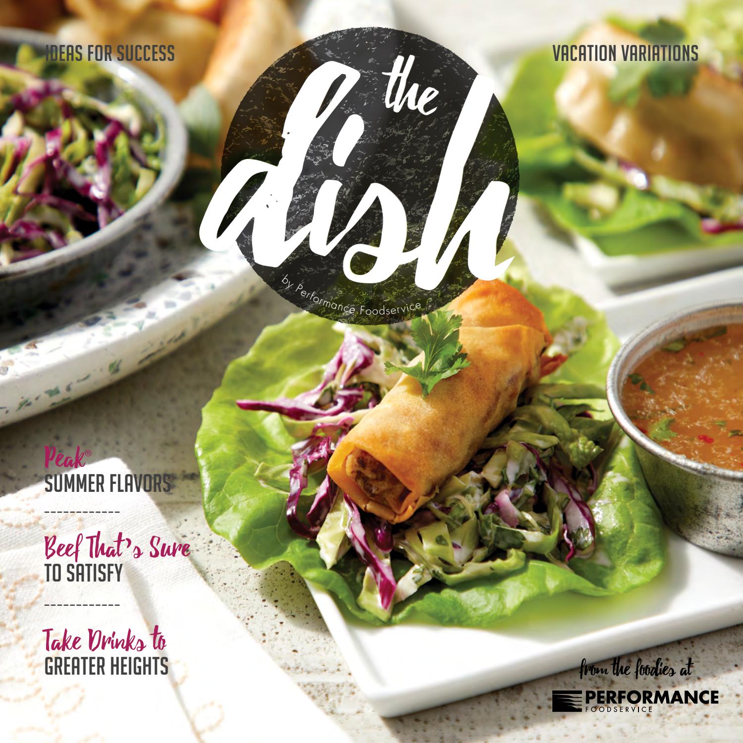 The Dish Vacation Variations by The DISH by Performance Foodservice