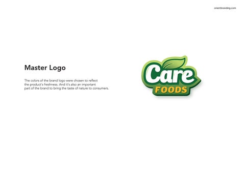 CareFood Brand 指南 第 4 页