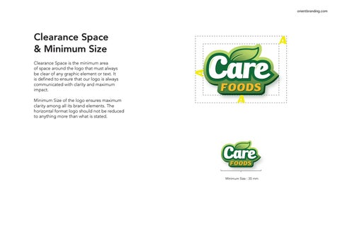 CareFood Brand 指南 第 9 页