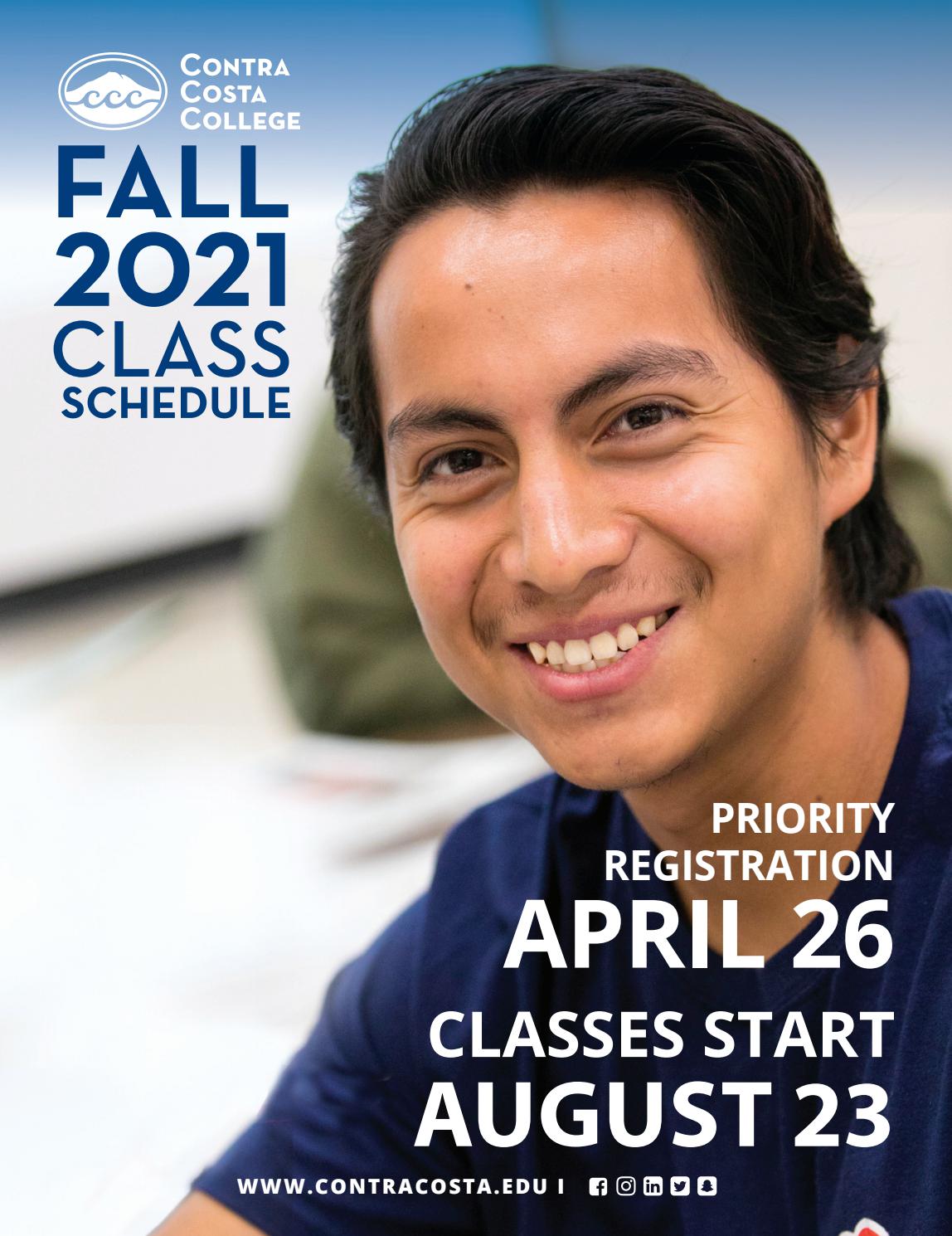 Contra Costa College Fall 2021 Schedule Of Classes By Contra Costa Contra Costa College Fall 2021 Schedule Of Classes By Contra Costa
