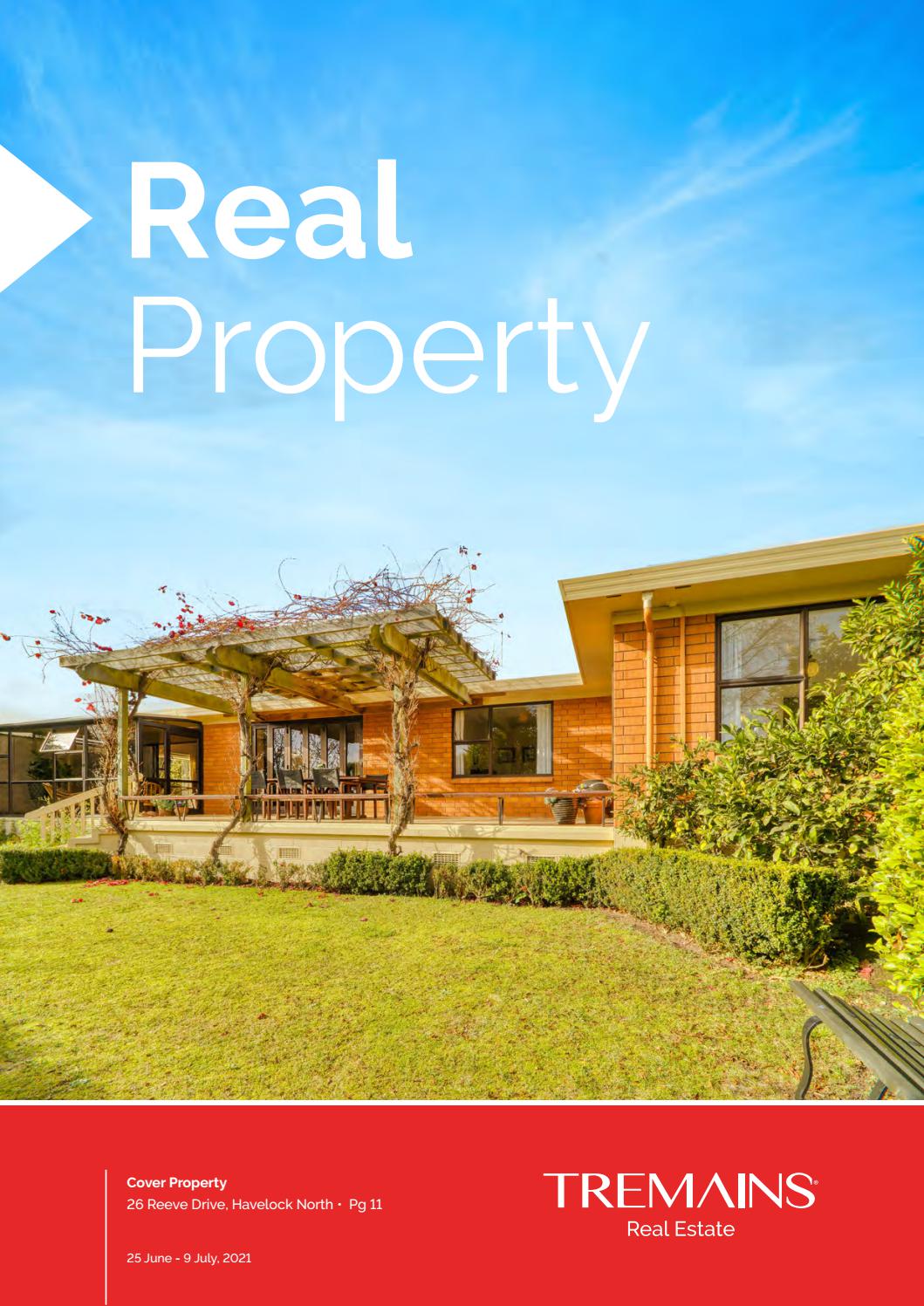Tremains Hawke's Bay Property Magazine 25 June 9 July 2021 by
