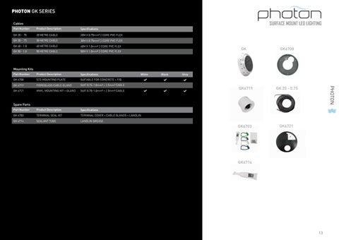 Spa Electrics 2021 Product 灯饰目录 第 13 页
