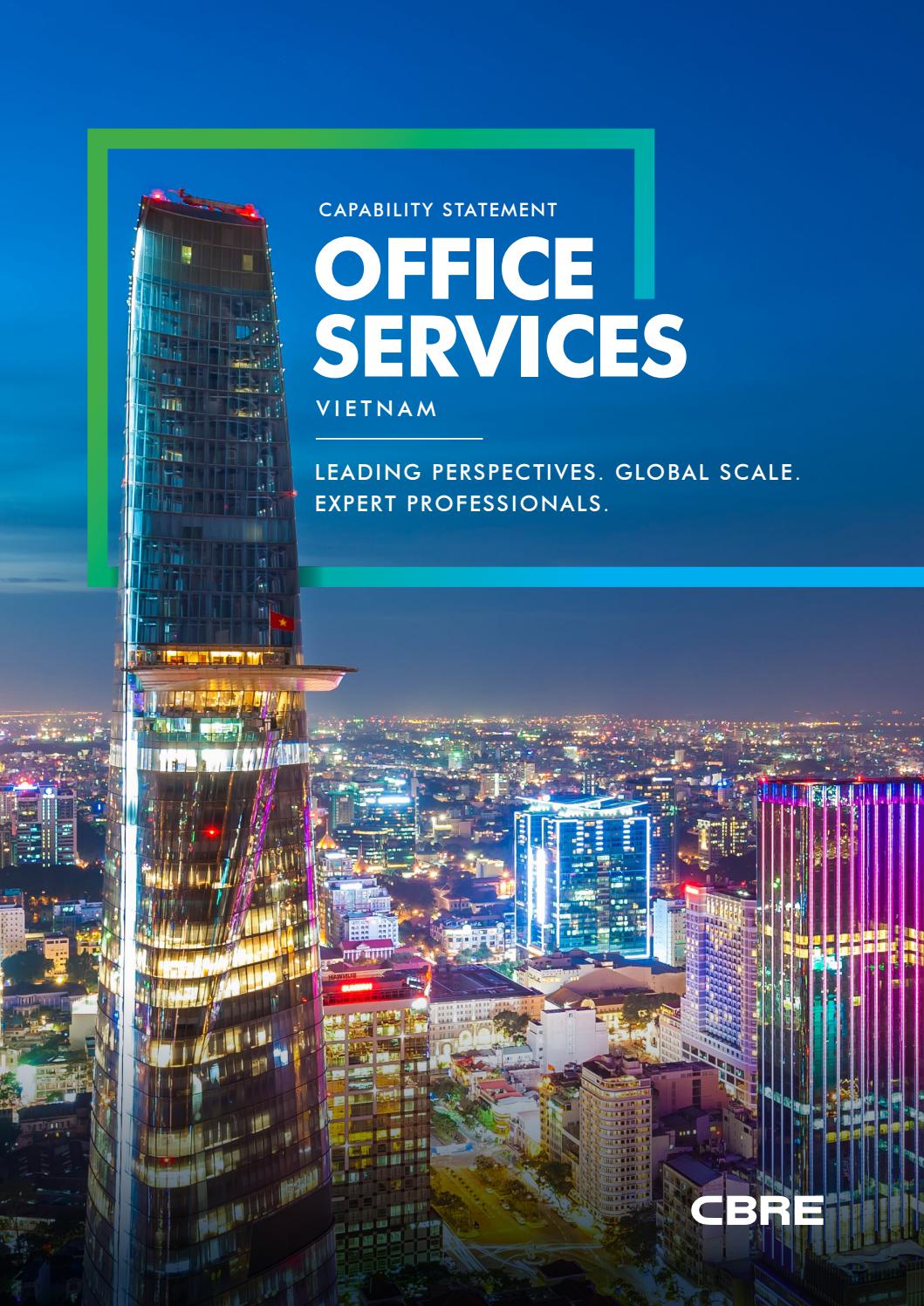 CAP Office Services_CBRE Vietnam by CBRE Marketing Issuu