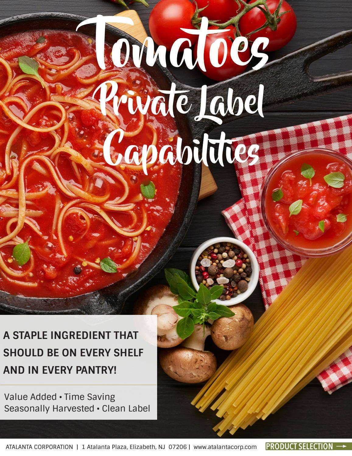 Tomatosource Tomato Private Label Capabilities by Atalanta Corp. - Issuu
