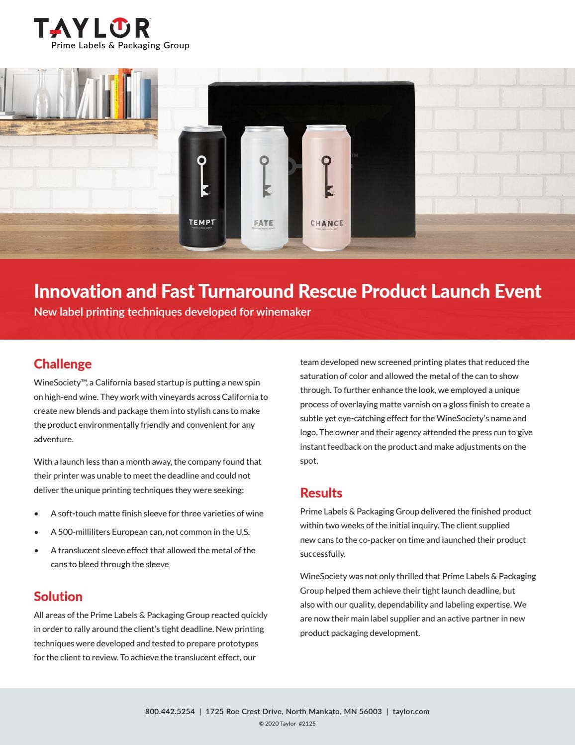 Canned Wine Case Study by Taylor - Issuu