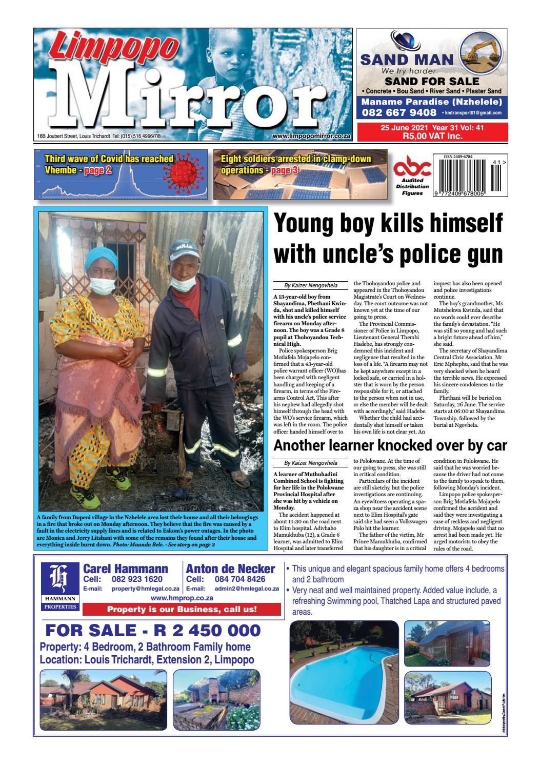 Limpopo Mirror 25 June 2021 by Issuu