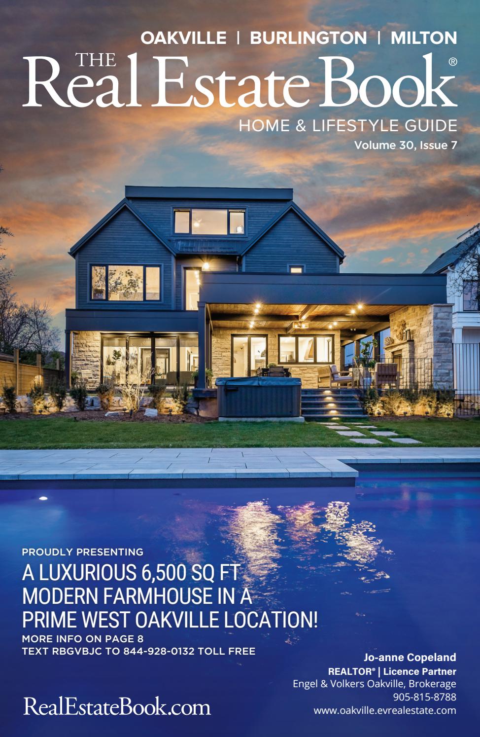 The Real Estate Book Oakville Burlington Milton 30.7 by TREBPublishing