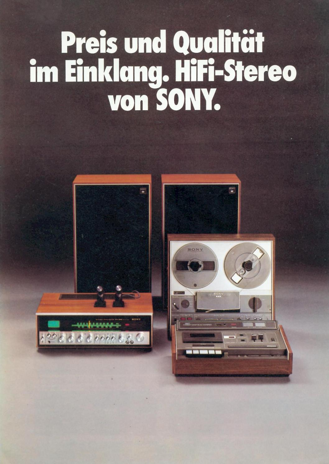 Sony Katalog 70er Jahre by Alex Chernyak - Issuu