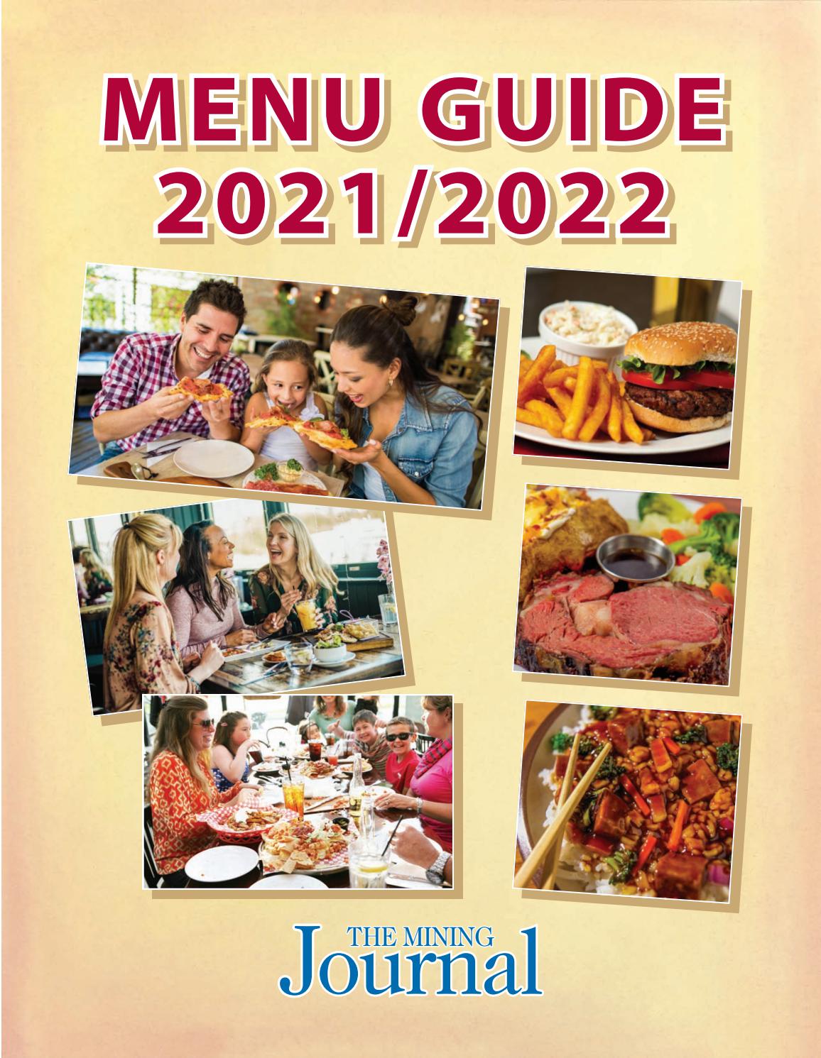 Menu Guide 2021 By The Mining Journal Issuu