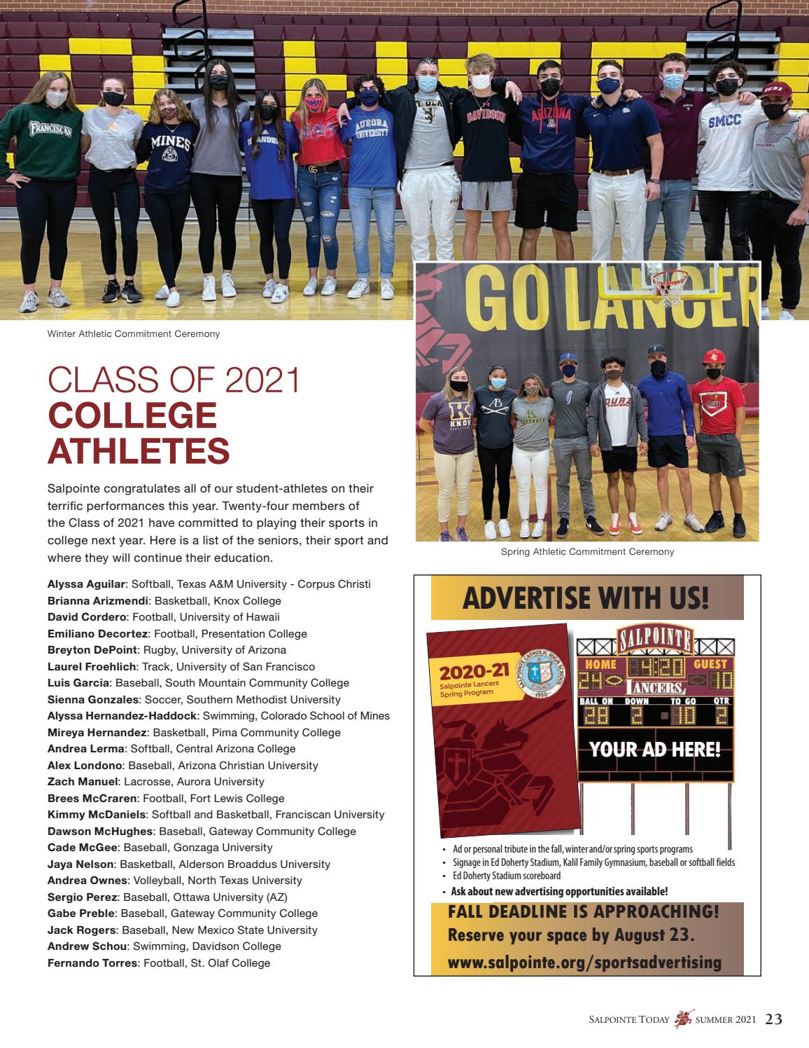 Salpointe Today 2021 by Salpointe Catholic High School Issuu