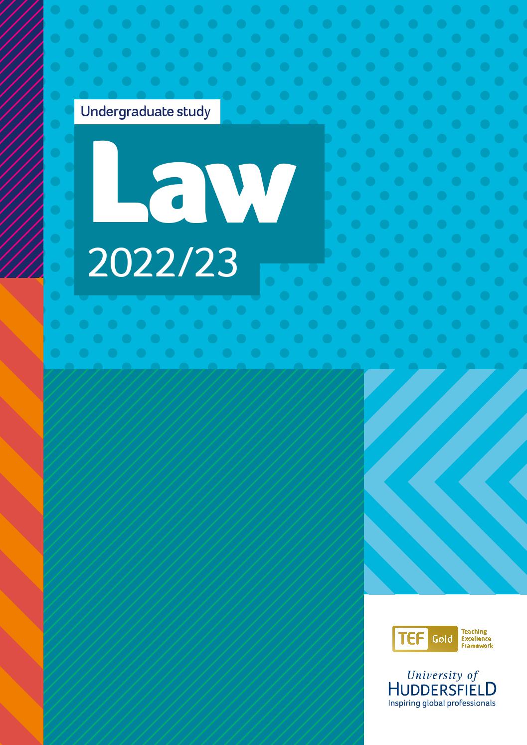 Law courses 2022/23 by University of Huddersfield Issuu
