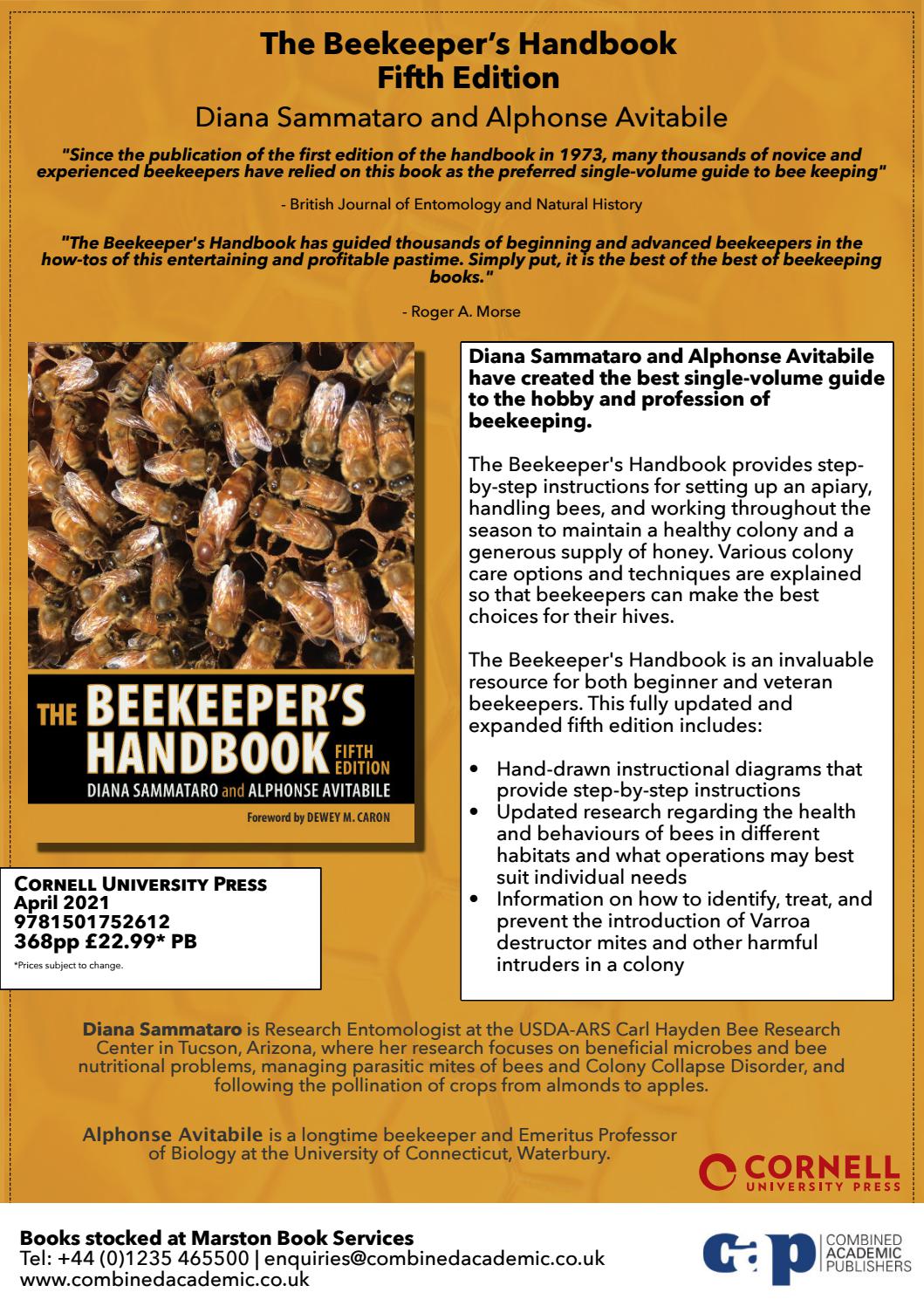 The Beekeeper's Handbook 5E by Diana Sammataro and Alphonse Avitabile