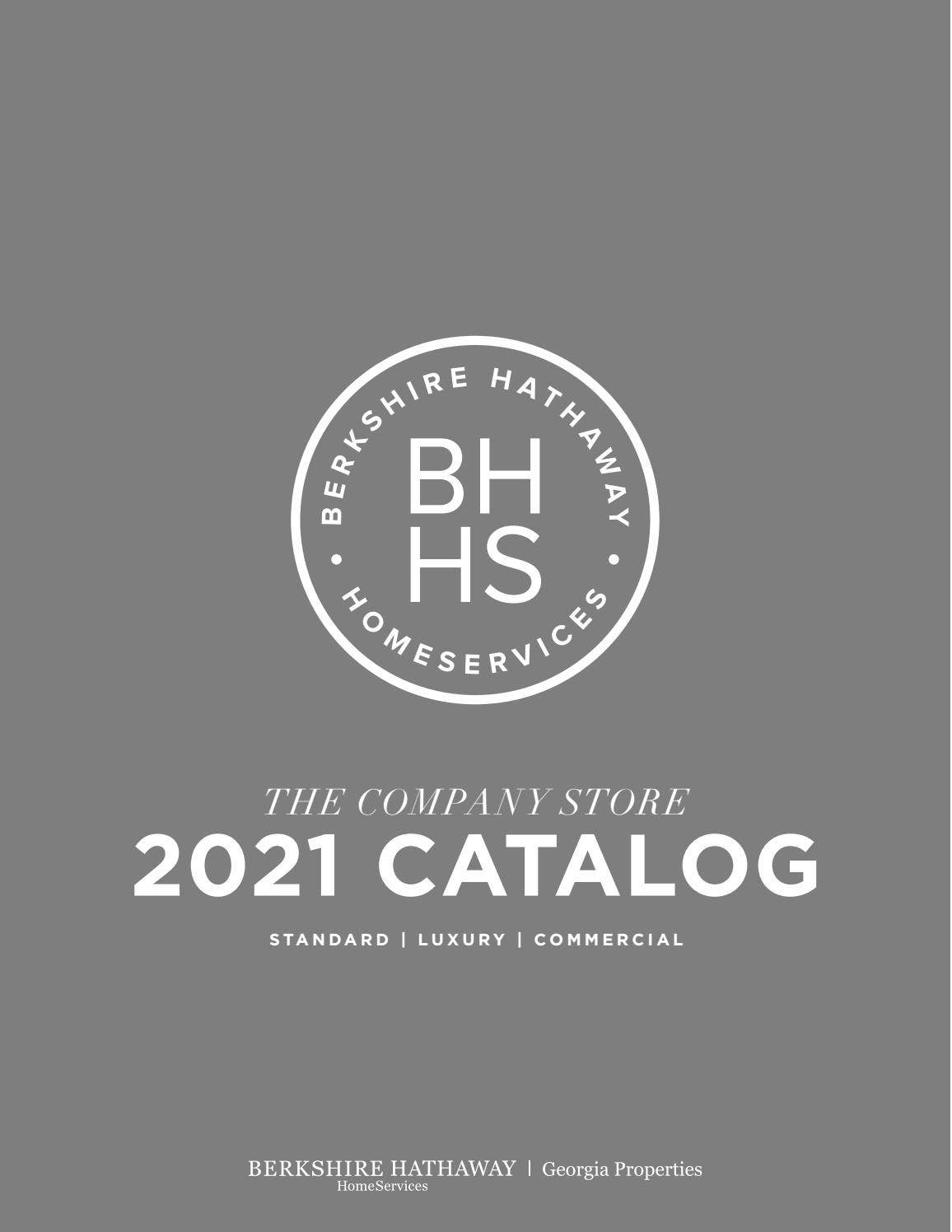 The Company Store Catalog 2021 by Berkshire Hathaway HomeServices