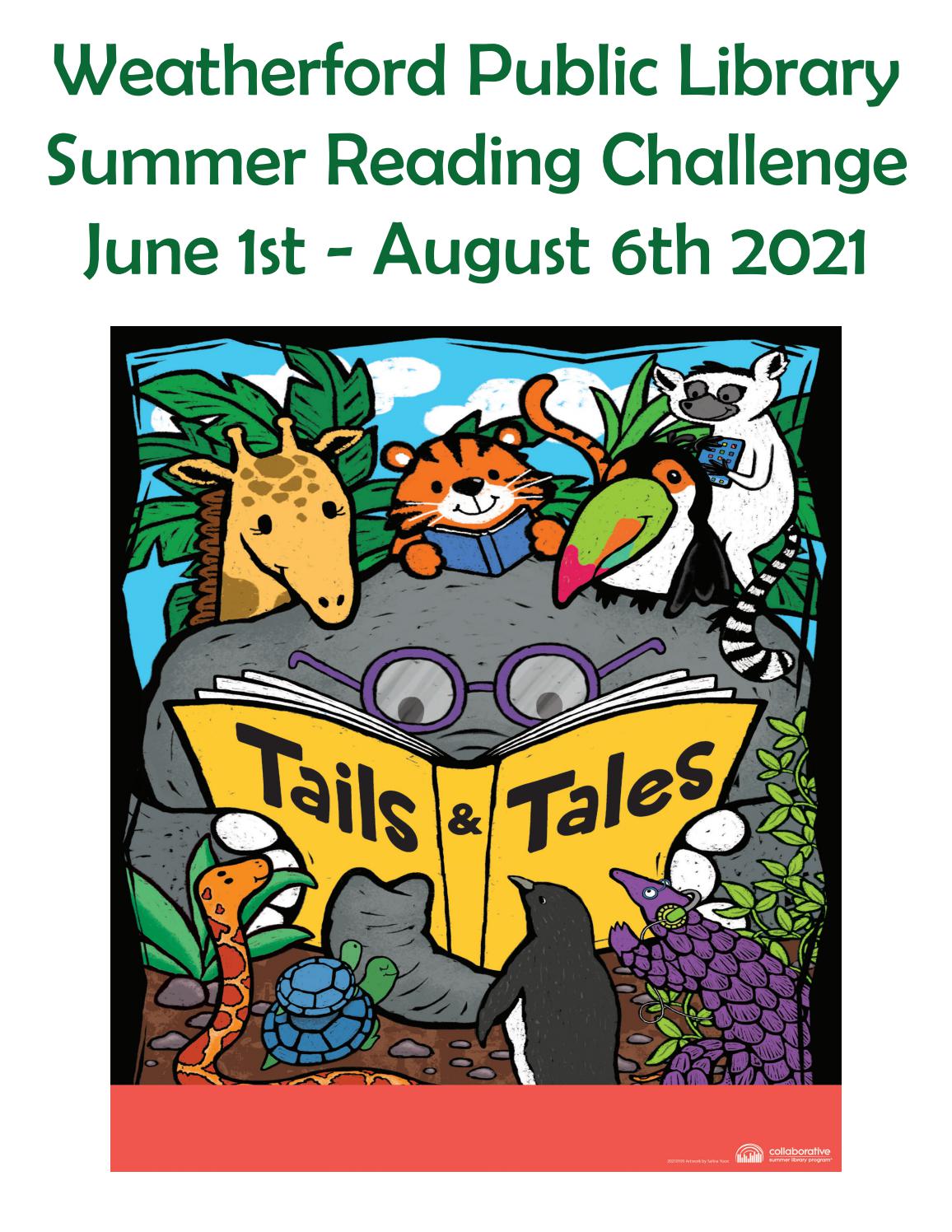 Weatherford Public Library Summer Event Guide 2021 by City of