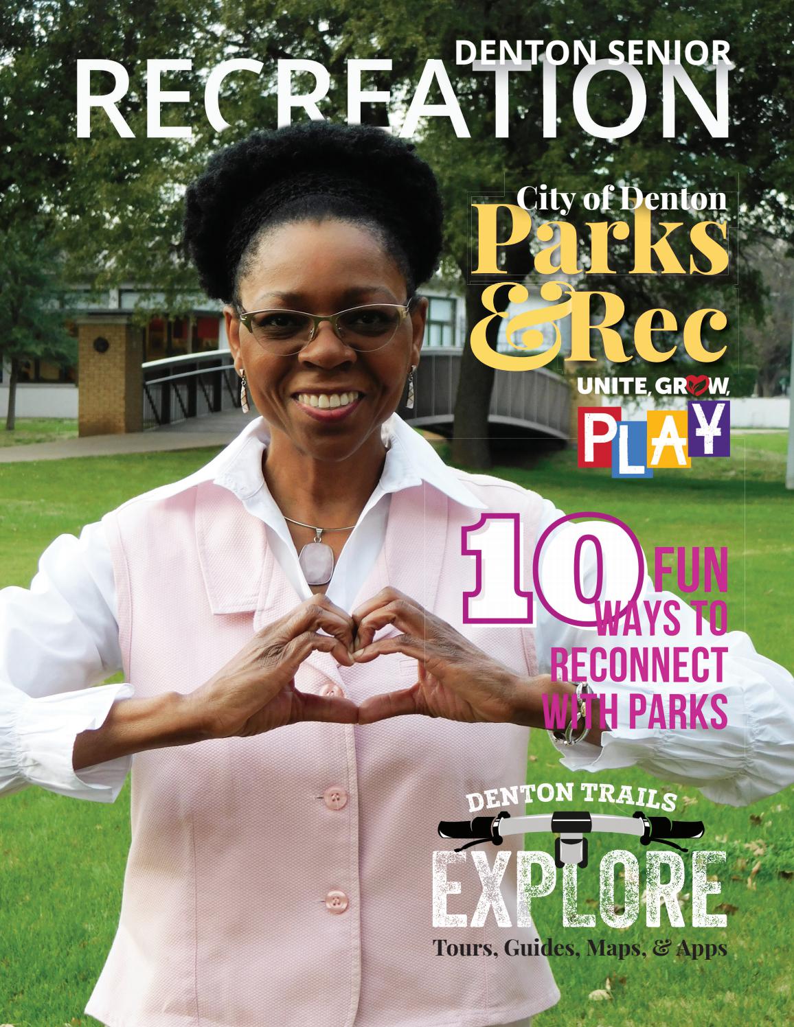 2021 Denton Senior Recreation Magazine by Denton Parks and Recreation