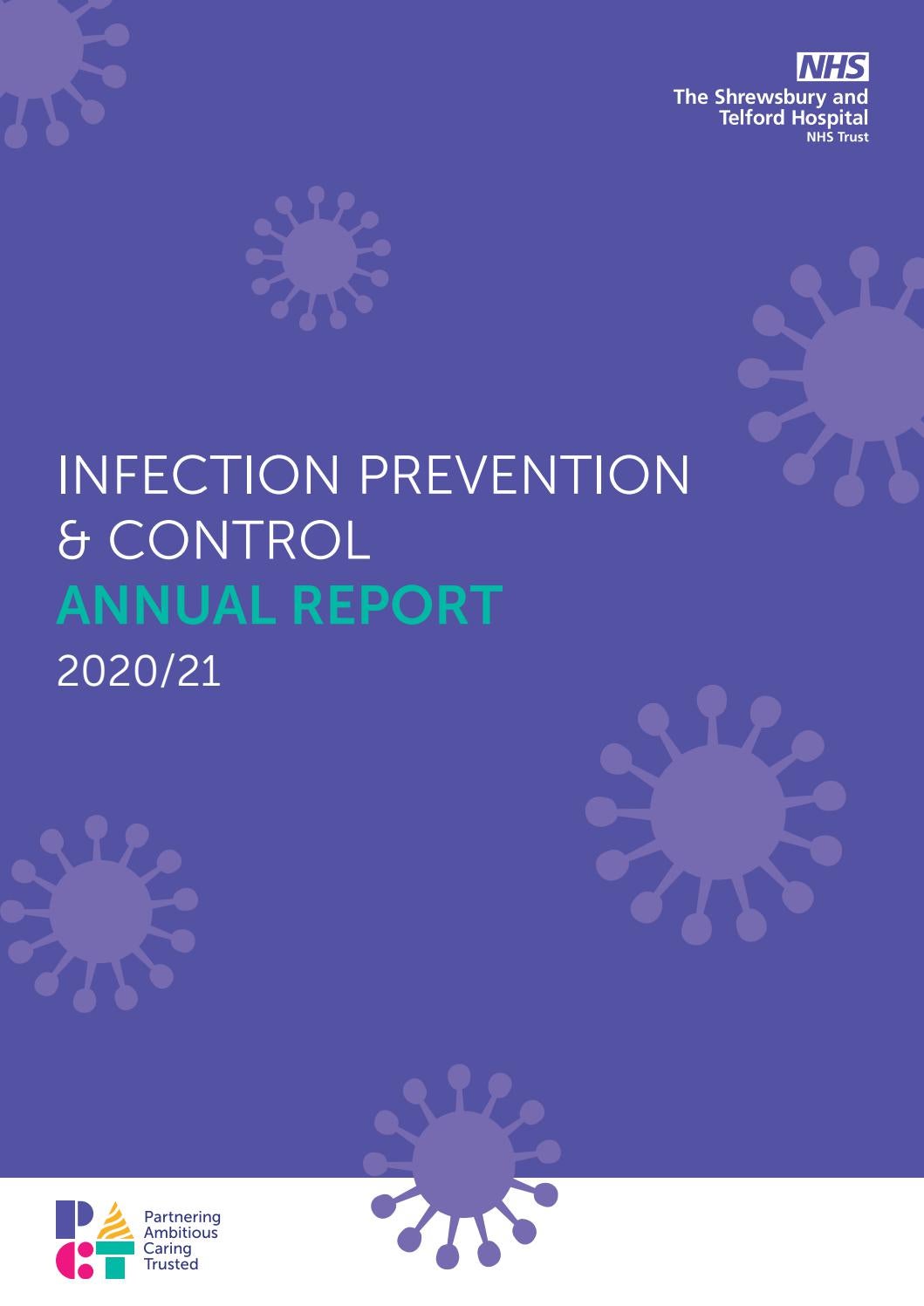 Infection Prevention & Control Annual Report 2020/21 by The