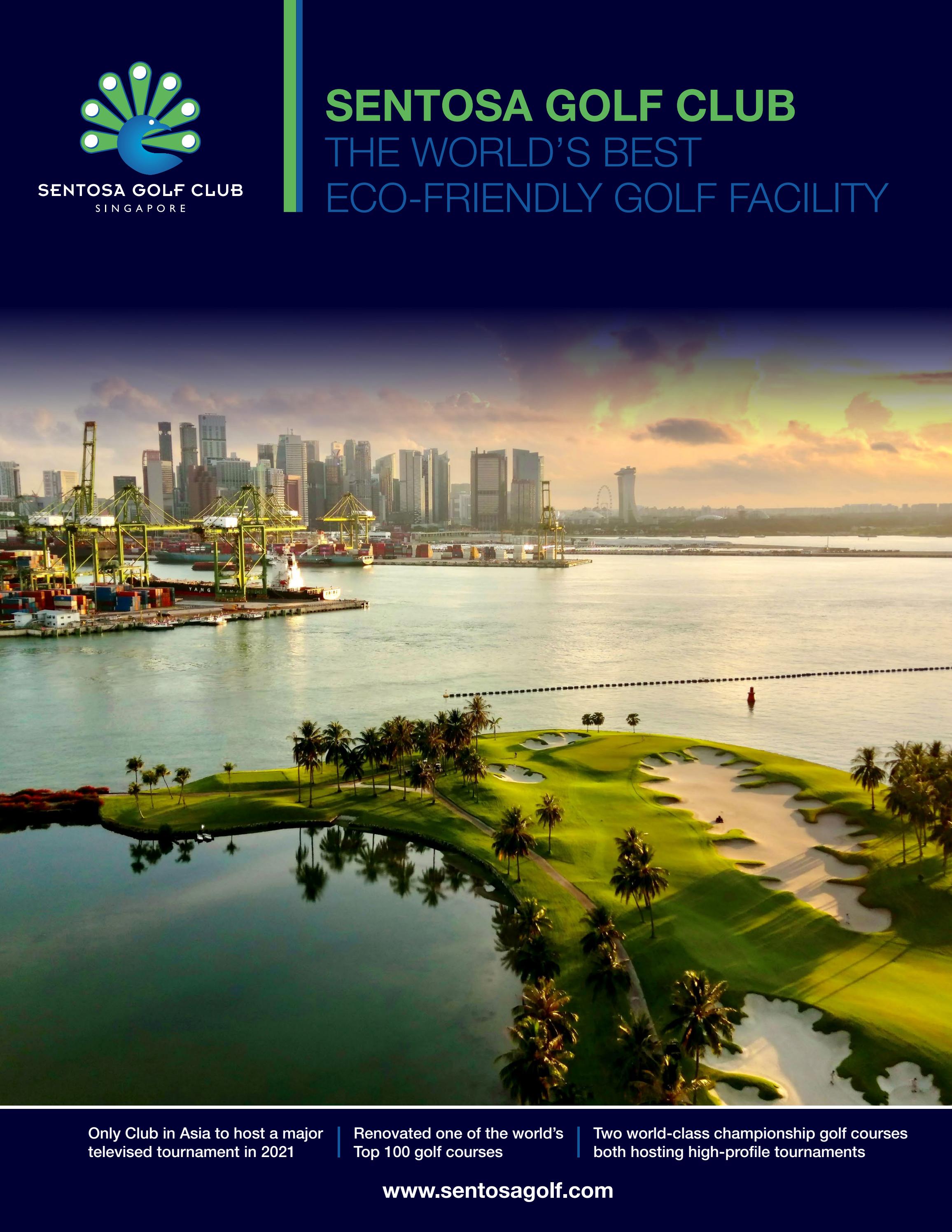 Sentosa Golf Club Platinum Clubs of the World Awards Presentation by
