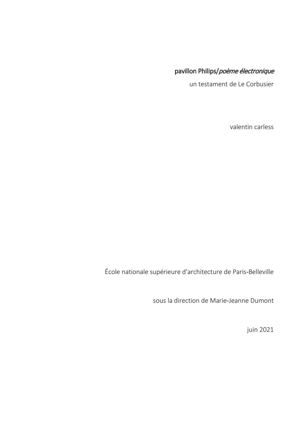  ISSUU Pavillon Philips po me lectronique valentin Carless Ebook Pdf