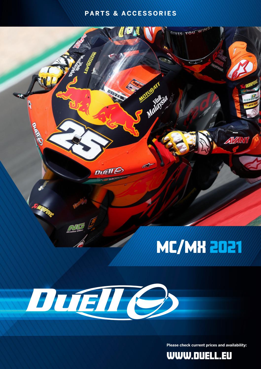 MX-Onroad 2021 -Parts & Accessories by Duell Oyj - Issuu