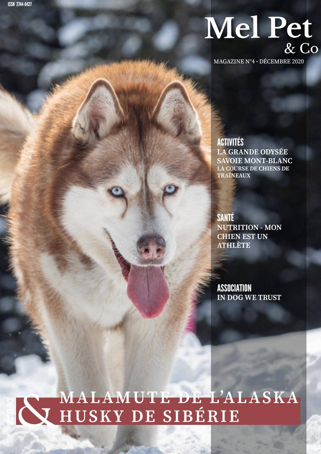Magazine #4 - Le Malamute de l'Alaska et le Husky de Sibérie by Mel Pet \u0026  Co - Issuu, image size:1059x1497