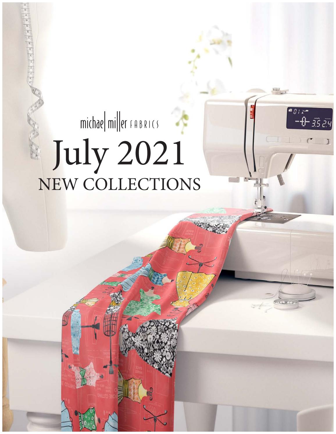 Michael Miller Fabrics July 2021 Collections Catalog by Michael